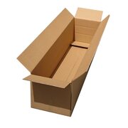 Faltkarton 1200x300x(100)-300mm mit VARIABLER HÖHE, 2wellig