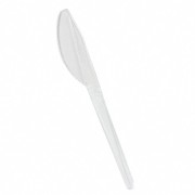 Einweg-Messer PRO-LINE 180mm, Kunststoff, lebensmittelecht transparent, 100 Stk.