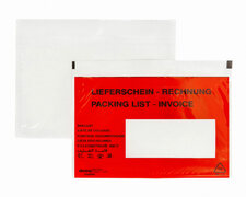 DOCUFIX Dokumententaschen *Lieferschein/Rechnung*Schweiz 175x120+15mm, 250 Stk.