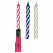 Musikkerze mit Happy birthday to you Melodie, 110 mm inkl. 3 Kerzen