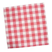 Servietten Prägeservietten 33 x 33 cm, 1-lagig, KARO rot, 100 Stk.