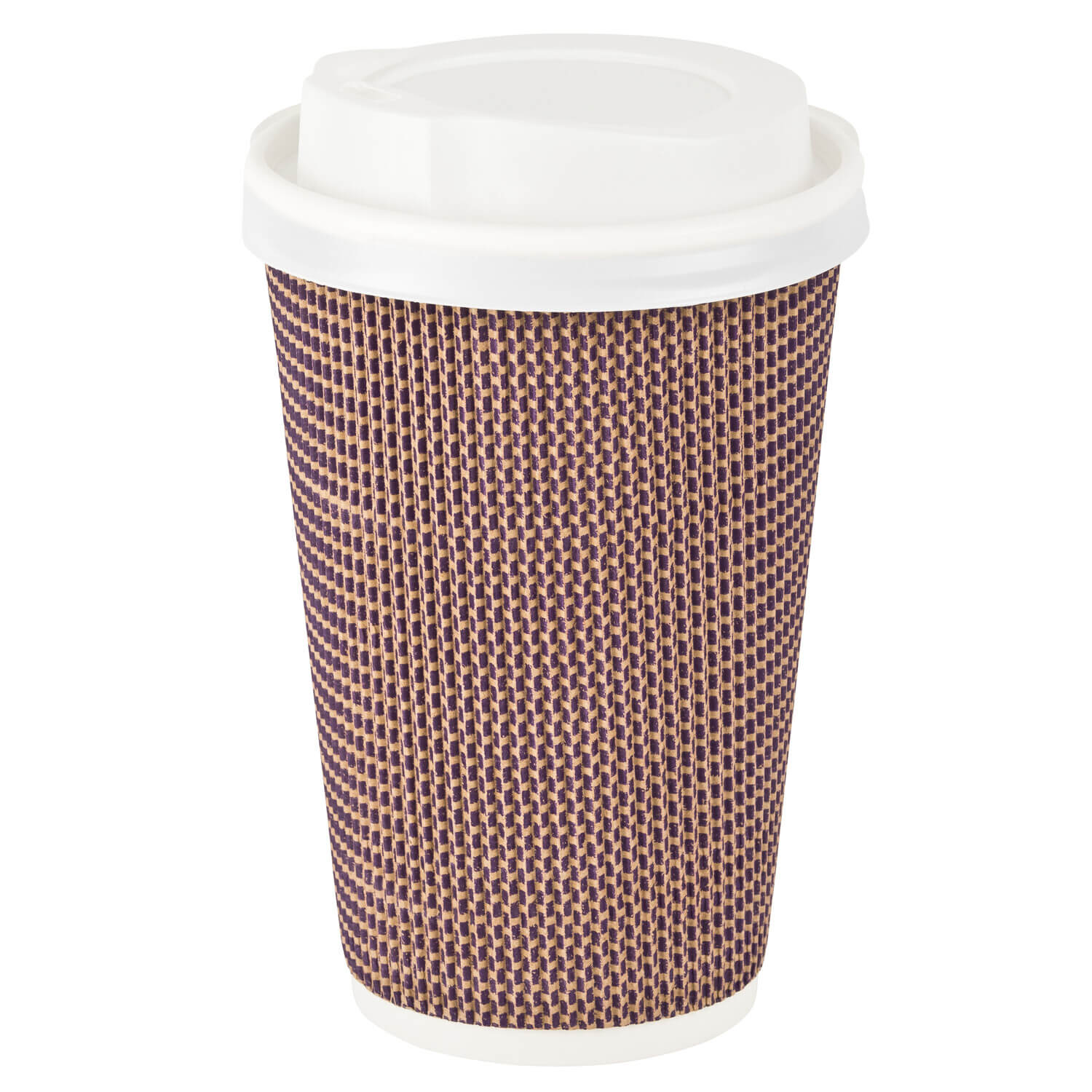 Premium Doppelwand Kaffeebecher CoffeeToGo mit Trinkdeckel 400/510ml, 100 Stk.