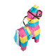 Pinata Pferd Partyspiel bunt, 47 cm, 1 Stk.