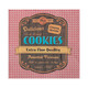 Motivservietten 3-lagig, 33 x 33 cm, Cookies, rot, 20 Stk.
