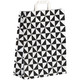 Papiertragetaschen Trigon 220+100x310mm schwarz, 250 Stk.